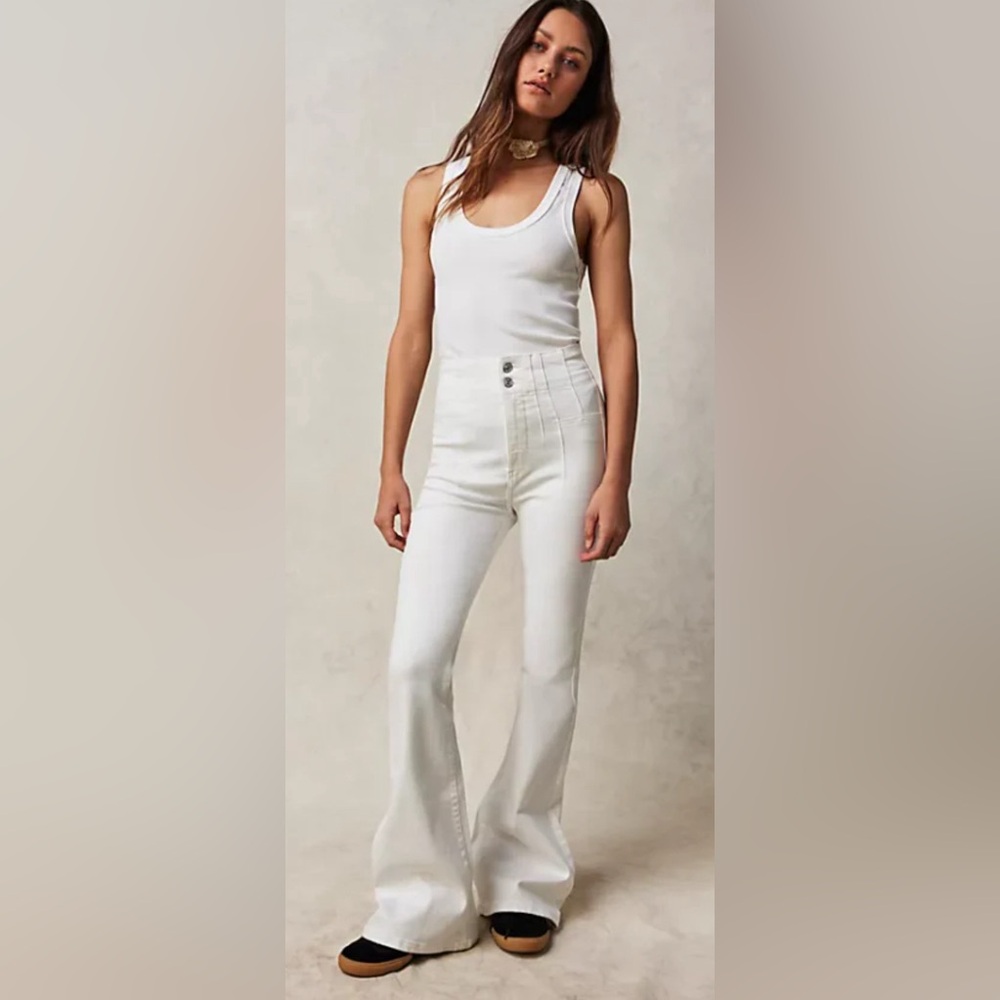FREE PEOPLE JAYDE FLARE JEANS